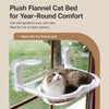 Transparent Capsule Cat Window Bed