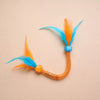Cat Chew Rope Teaser Toy with Catnip and Feather