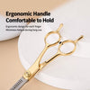 Pet Grooming Scissors Set with Thinning, Curved & Straight Shears