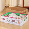 Cardboard Cat Scratcher and Bed
