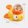 Duck-Shaped Rotating Treat Feeder Toy for Cats and Dogs