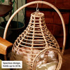 Handwoven Rattan Hanging Basket Pet Bed