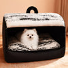 Cozy Washable Tent-Style Dog Bed for Small to Large Dogs