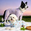 Printed Mesh Four-Leg Dog Shirt for Summer