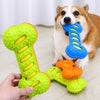 Double-Layer Squeaky Bone Chew Toy for Large Dogs