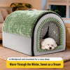 Enclosed Dog & Cat Bed