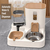 Automatic Pet Feeder and Water Bowl for Cats and Dogs