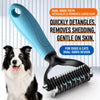 Pet Grooming Comb for Dogs and Cats – Detangling & Loose Hair Removal