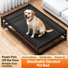 Elevated Portable Pet Bed with Removable Washable Design