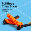 Textured Silicone Tug Stick Dog Toy