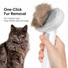 Aumuca 2-in-1 Deshedding & Detangling Brush for Cats and Dogs