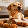 Four-Link Squeaky Sausage Dog Toy