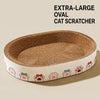Corrugated Cardboard Cat Scratcher Bed