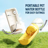 Portable Dog Water Bottle for Walks and Outdoor Trips