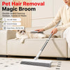 Pet Hair and Water Scraper with Telescoping Handle