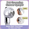 Pet Shower Sprayer for Dogs & Cats, Fine-Spray Bathing Tool