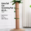 Round Sisal Cat Scratching Post and Climbing Tower