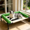 Elevated Pet Bed with Removable Cover – U- and L-Shaped