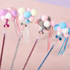 Fairy Pom-Pom Cat Wand Toy