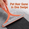 Double-Sided Pet Hair Remover for Beds, Carpets & Furniture