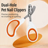 Cat Nail Clippers with Dual-Size Round Openings