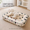 Cotton-Linen Pet Bed Mat for Dogs & Small Pets