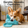 Squeaky Dog Toy with EPE Foam Ball, Carrot, or Frisbee