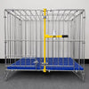 Heavy-Duty Galvanized Steel Dog Kennel for Indoor & Outdoor Use