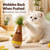 Self-Righting Cat and Puppy Toy for Interactive Play
