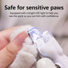 LED Pet Nail Clipper for Cats and Dogs – Ergonomic Design
