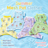 Printed Mesh Four-Leg Dog Shirt for Summer