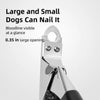 Pet Nail Clippers with File for Medium to Large Dogs