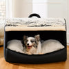 Cozy Washable Tent-Style Dog Bed for Small to Large Dogs