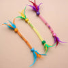 Cat Chew Rope Teaser Toy with Catnip and Feather