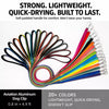 Lightweight Quick-Dry Polyester Dog Leash for Small to Large Dogs