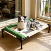 Elevated Pet Bed with Removable Cover – U- and L-Shaped