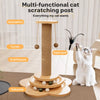Sisal Cat Scratching Post with Climbing Tower
