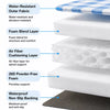 All-Season Waterproof Pet Sofa Bed with Removable Cover