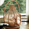 Handwoven Rattan Hanging Basket Pet Bed