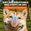 Dog Muzzle with Plastic Frame and Mesh Panel