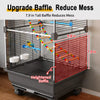 Large Stainless Steel Bird Cage for Small & Medium Birds