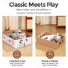 Cardboard Cat Scratcher and Bed