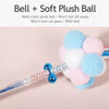 Fairy Pom-Pom Cat Wand Toy