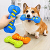 Double-Layer Squeaky Bone Chew Toy for Large Dogs