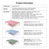 Elevated Pet Bed with Steel Frame and Washable Fabric