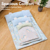 Cartoon-Print Pet Mat for Dogs and Cats