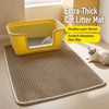 Large Double-Layer Cat Litter Mat with Cut-to-Fit Design