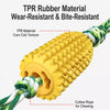 Corn-Shaped TPR Dog Chew Toy