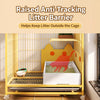 Multi-Level Cat Cage with Litter Box
