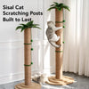 Round Sisal Cat Scratching Post and Climbing Tower